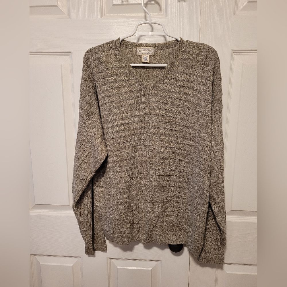 Murano‎ men's Linen blend Italian Sweater